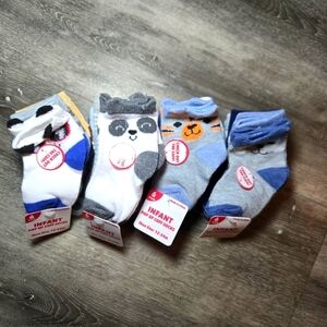 20 PK OFLOW CUT SOCKS toddler‎ Multicolor NWT